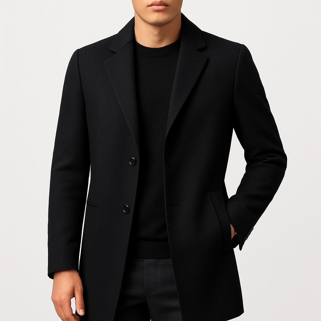 LUXEOUTFIT | Tailored Wool Overcoat 2