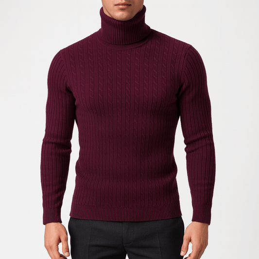 LUXEOUTFIT | Turtleneck Wool Sweater 0