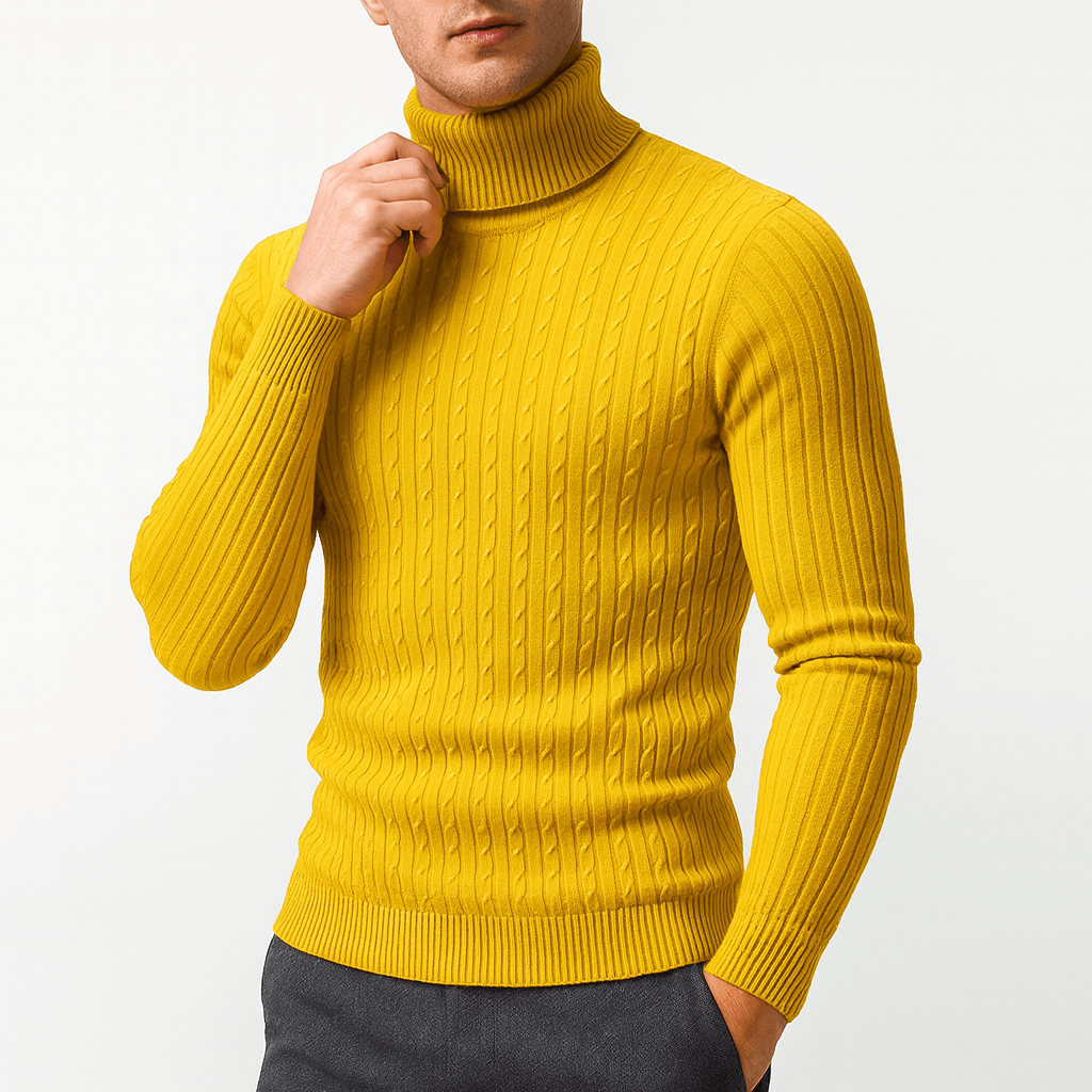 LUXEOUTFIT | Turtleneck Wool Sweater 5