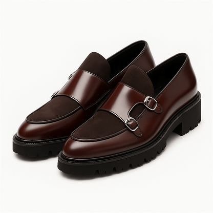 LUXEOUTFIT | Valemont Monk Strap Loafers 0