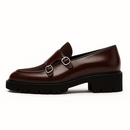LUXEOUTFIT | Valemont Monk Strap Loafers 1