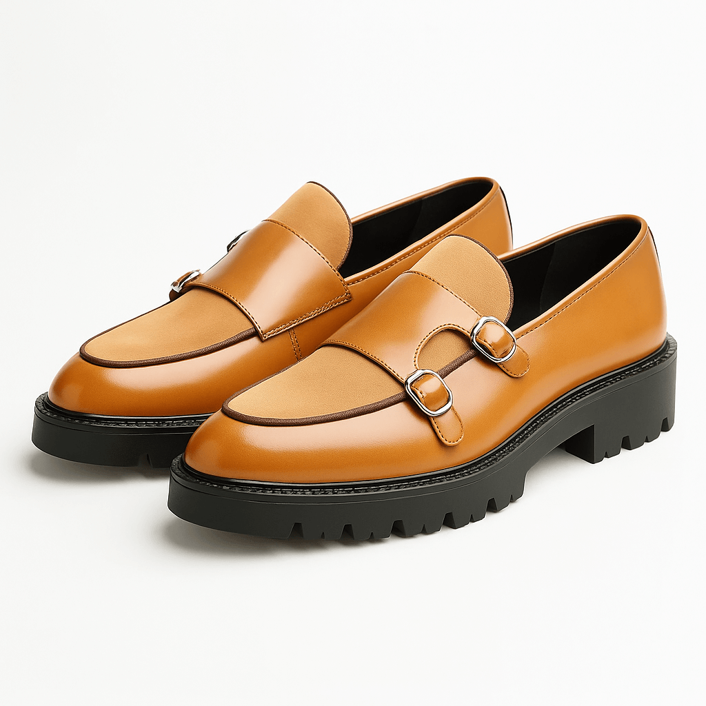 LUXEOUTFIT | Valemont Monk Strap Loafers 3