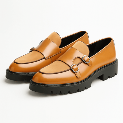 LUXEOUTFIT | Valemont Monk Strap Loafers 3