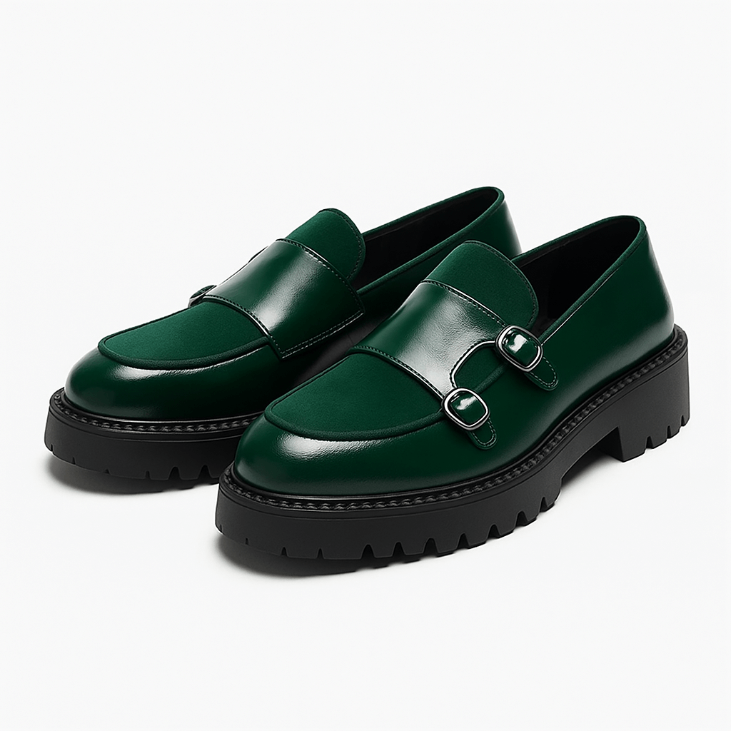 LUXEOUTFIT | Valemont Monk Strap Loafers 4