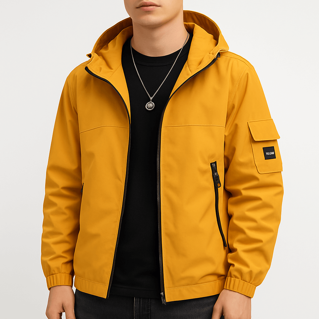LUXEOUTFIT | Water-Resistant Hooded Jacket 0