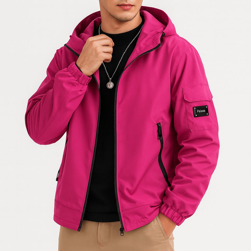 LUXEOUTFIT | Water-Resistant Hooded Jacket 1