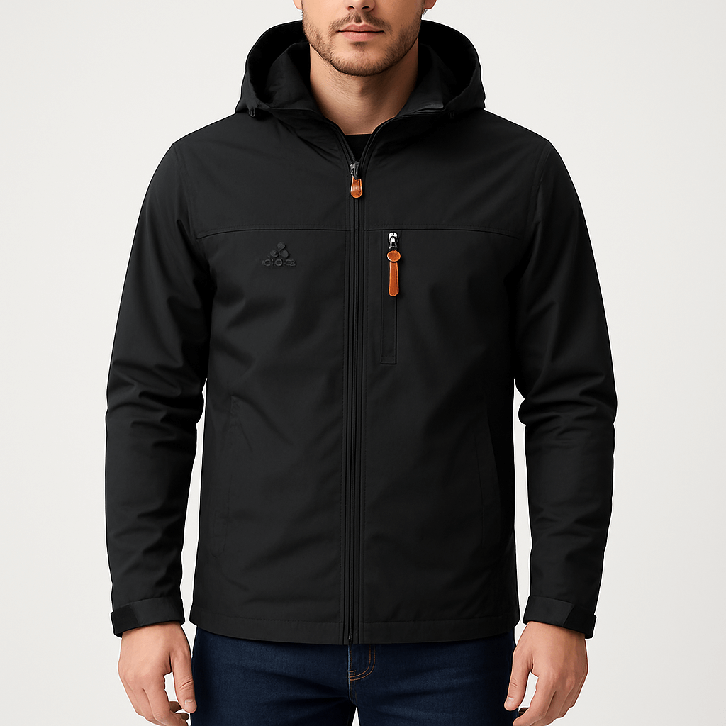 LUXEOUTFIT | Waterproof Hooded Rain Jacket 2