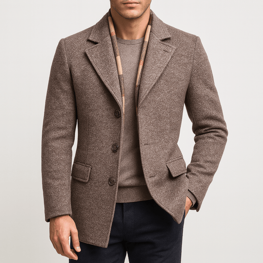 LUXEOUTFIT | Wool Blend Overcoat 0