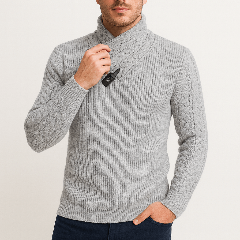 LUXEOUTFIT | Wool Blend Pullover Sweater 2
