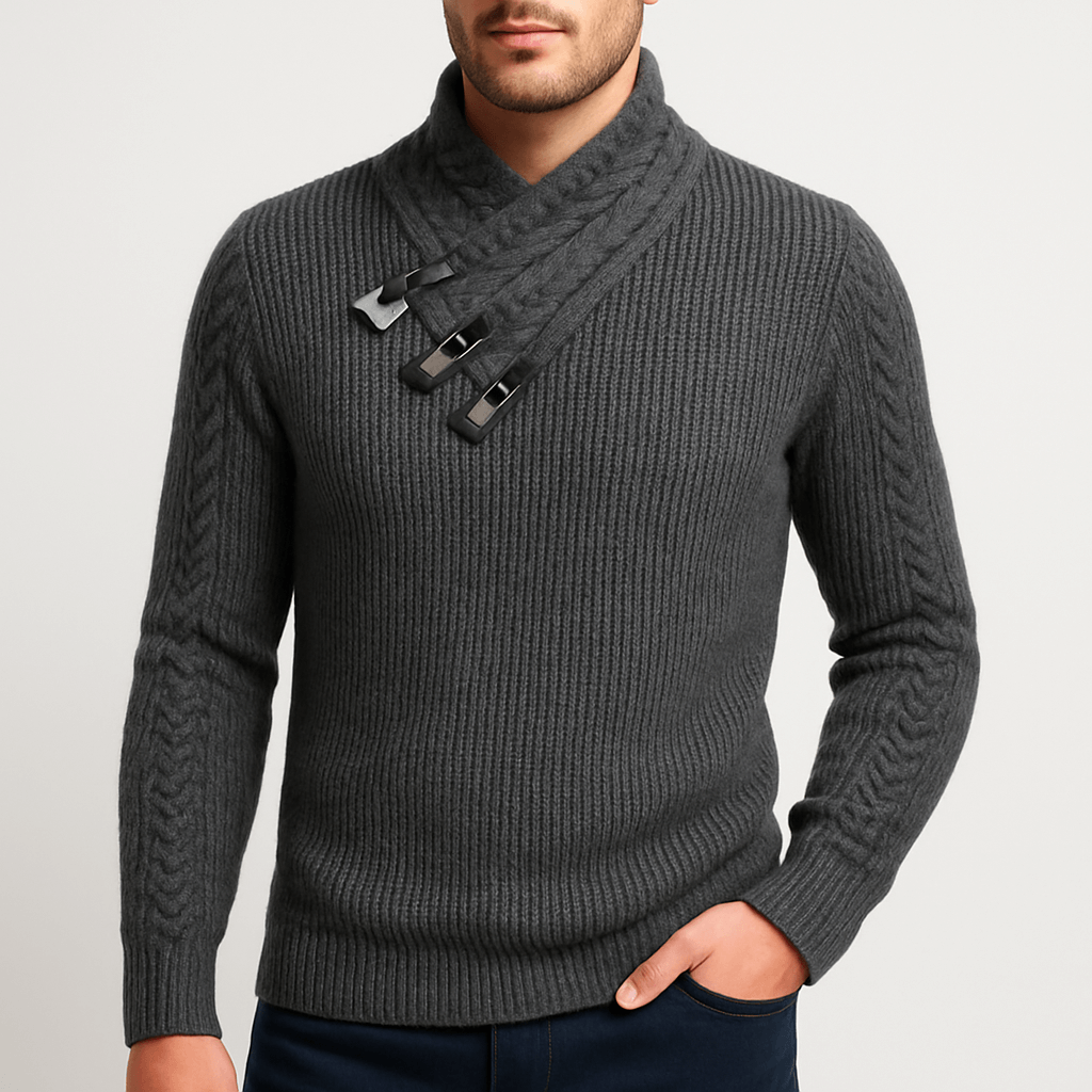 LUXEOUTFIT | Wool Blend Pullover Sweater 3