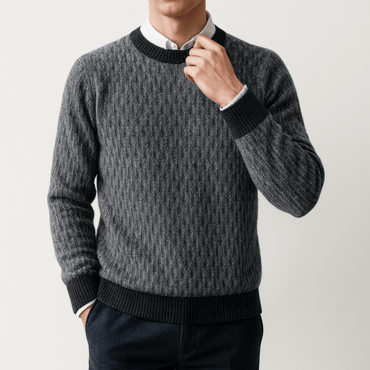 LUXEOUTFIT | Wool Crewneck Sweater 0
