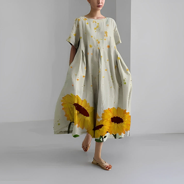 Flowy Lightweight Maxi Dress for Women