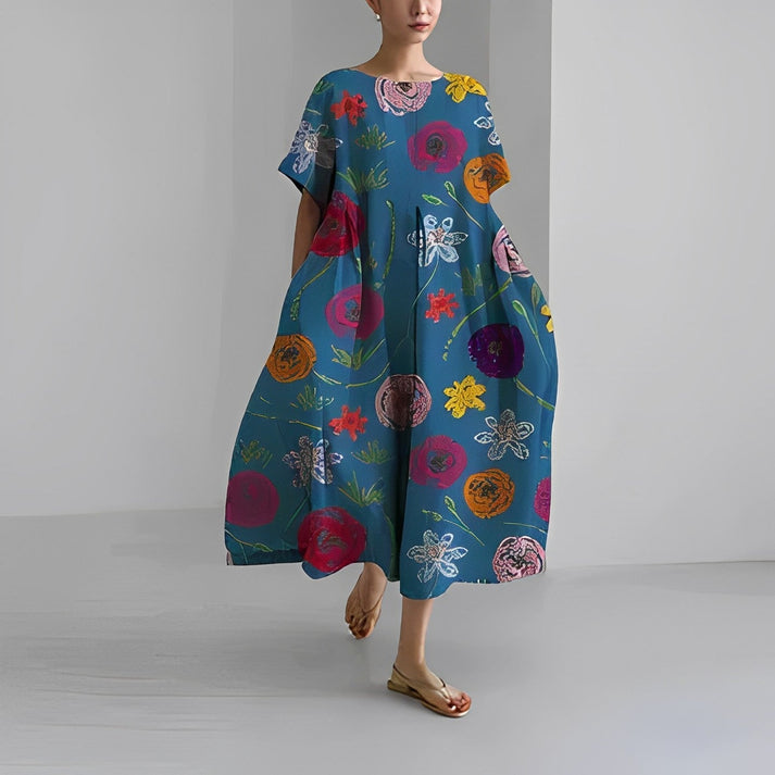 Lightweight Flowy Maxi Dress for Women