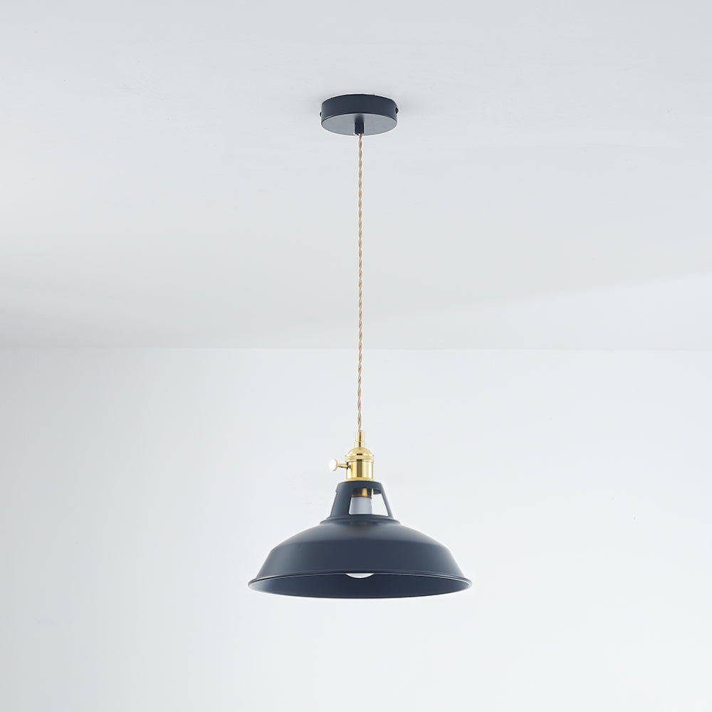 Vibrant Color Metal Pendant Light Fixture
