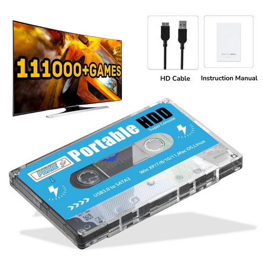 Classic Retro Game Console 110000 Games Ready to Play - VogeLuxe