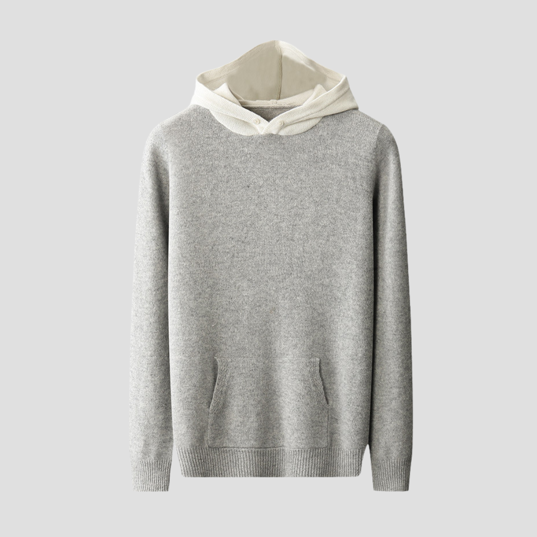 Lance | Cashmere Hooded Jumper 0