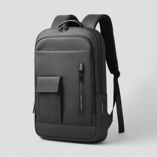 Laptop Backpack for Business Travel with USB Charging Port