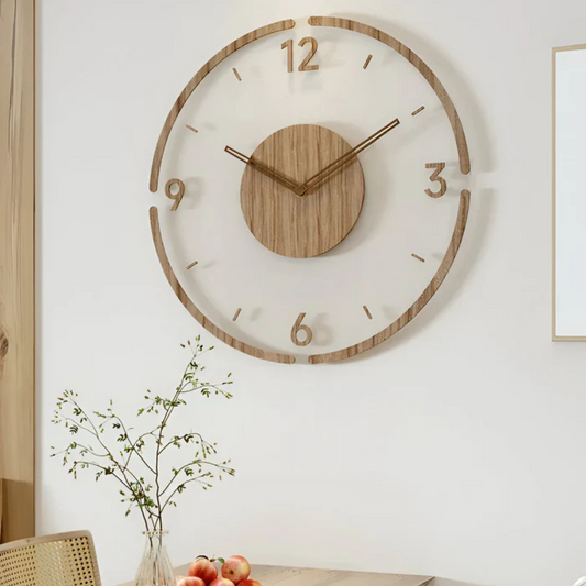 Big Quiet Modern Wall Clock - VogeLuxe