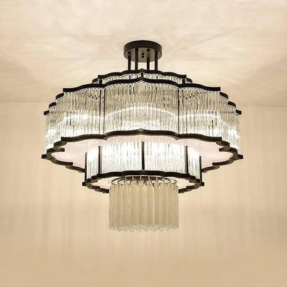 Layered Glass Pendant Lamp