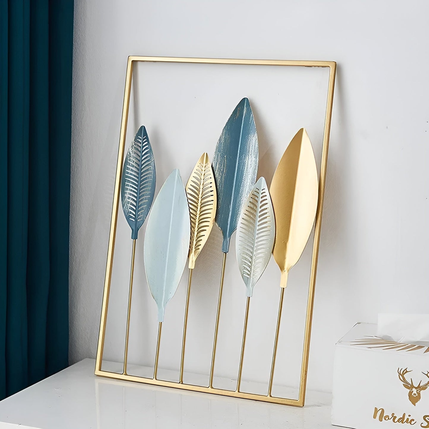 Nature Metal Wall Decor - Modern Home Art Piece - VogeLuxe