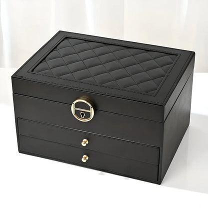 Luxury Wooden Stackable Jewelry Storage Case