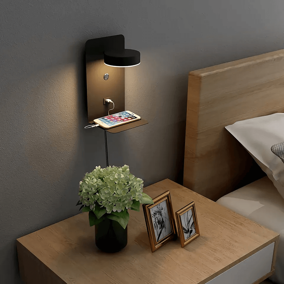 Flexible LED Desk Lamp with USB Charger - VogeLuxe