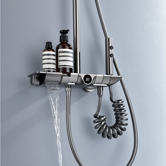 Advanced Shower Head with Multiple Spray Settings - VogeLuxe