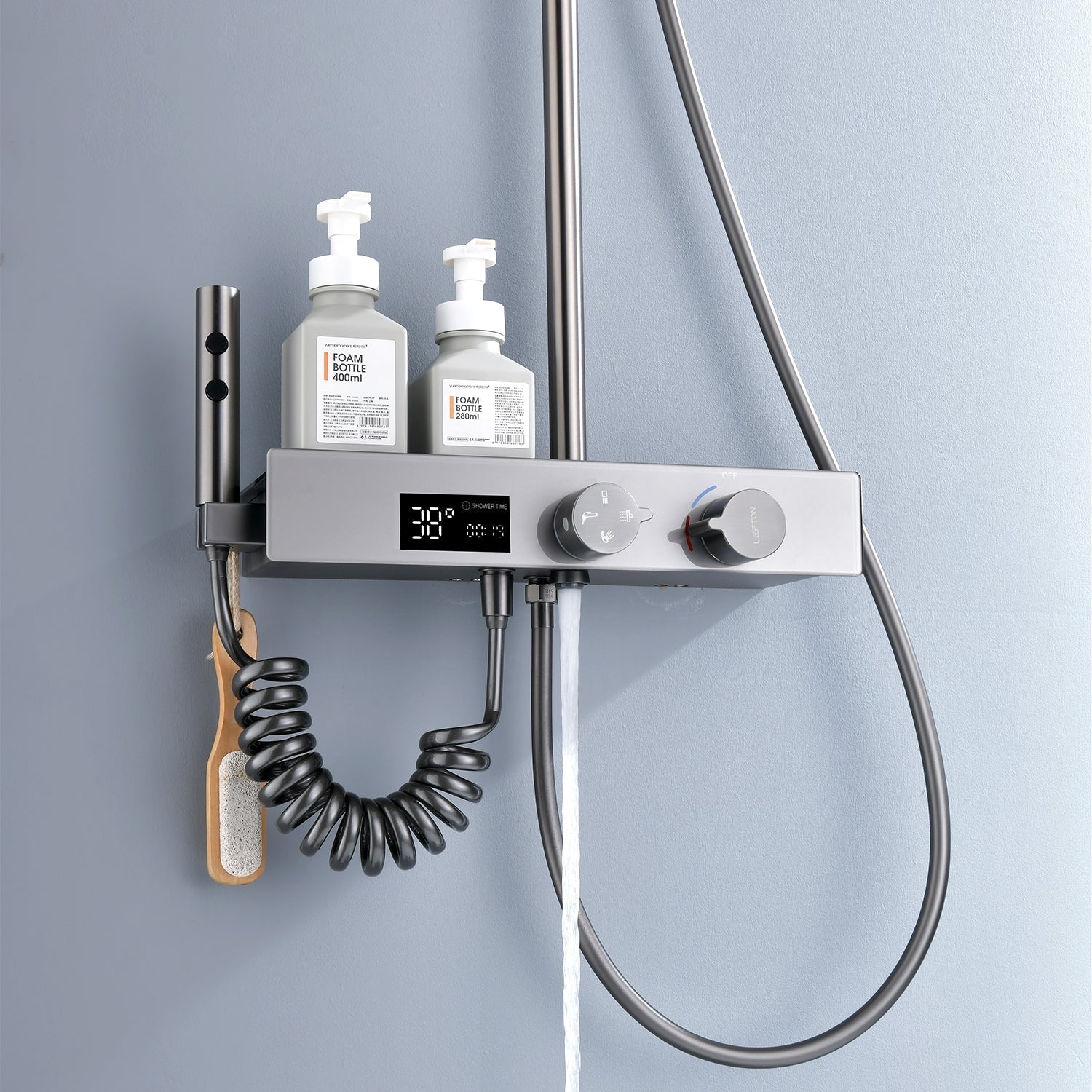 Advanced Shower System with 4 Spray Settings - VogeLuxe