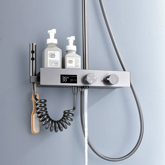 Advanced Shower System with 4 Spray Settings - VogeLuxe