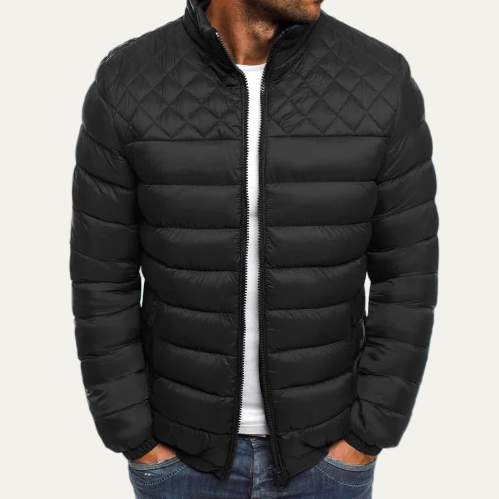 VogeLuxe | Men’s Warm Quilted Puffer Jacket