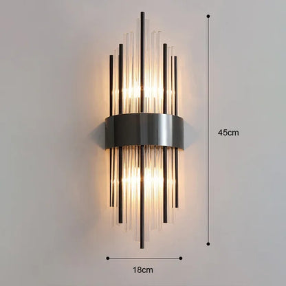 Elegant Indoor Wall Sconce Luxury Light Fixture