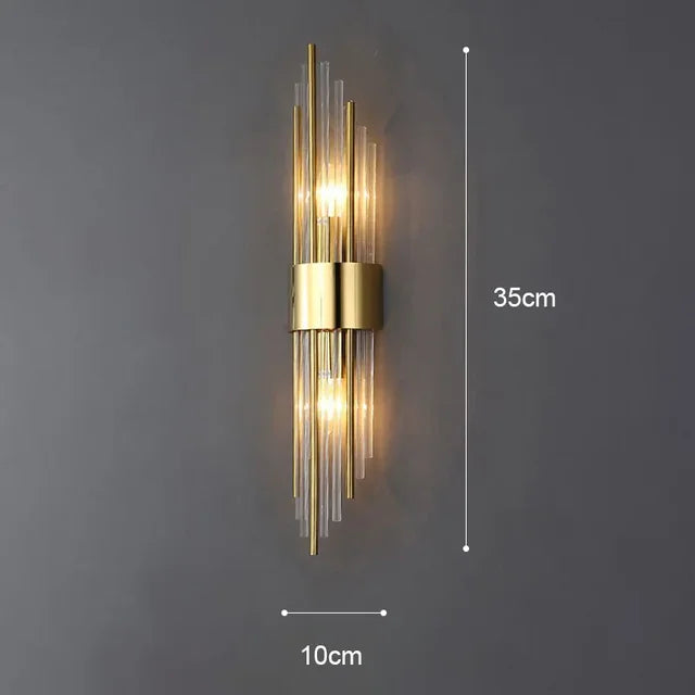 Elegant Indoor Wall Sconce Luxury Light Fixture