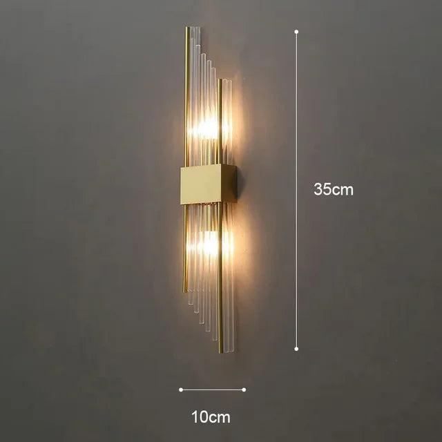 Elegant Indoor Wall Sconce Luxury Light Fixture
