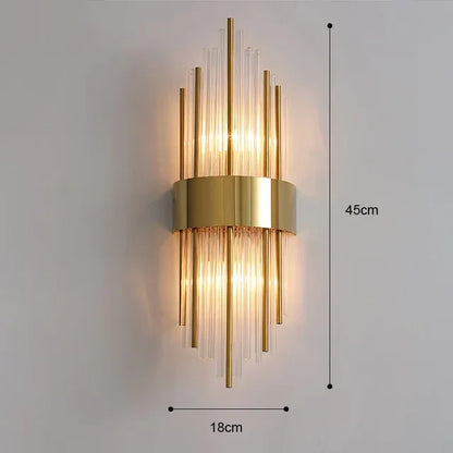 Elegant Indoor Wall Sconce Luxury Light Fixture