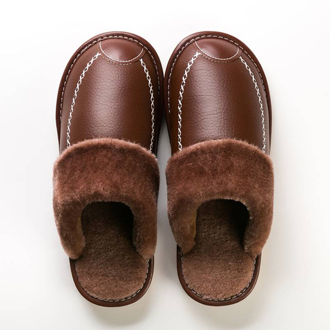 Cozy Fleece Slippers for Cold Winter Nights