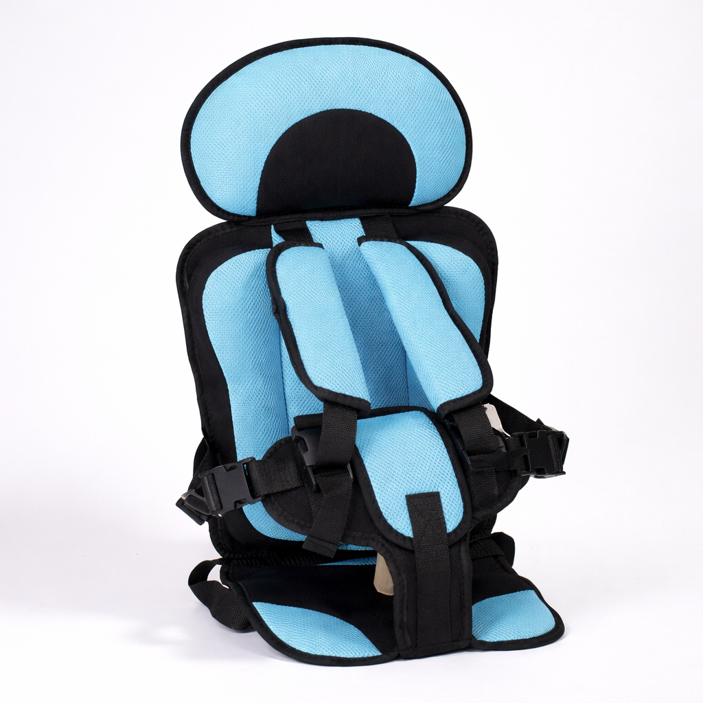 Compact Folding Booster Car Seat for Toddlers