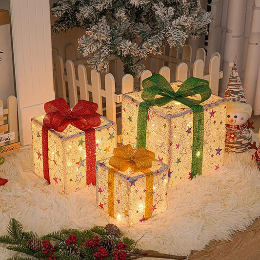 Colorful LED Christmas Yard Decor Lights Kit - VogeLuxe