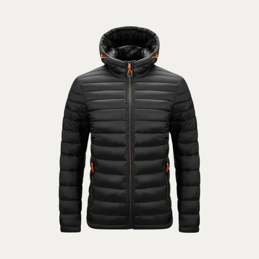 Lightweight Hooded Puffer Jacket for Men 0