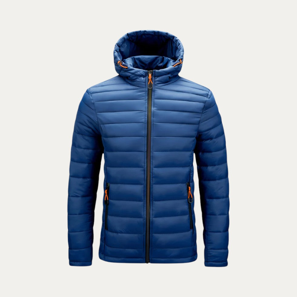 Lightweight Hooded Puffer Jacket for Men 1