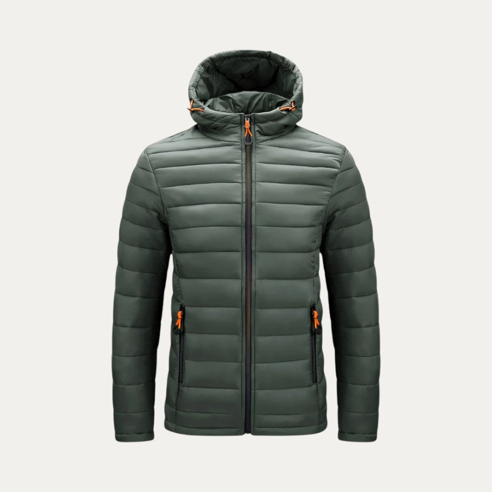 Lightweight Hooded Puffer Jacket for Men 2
