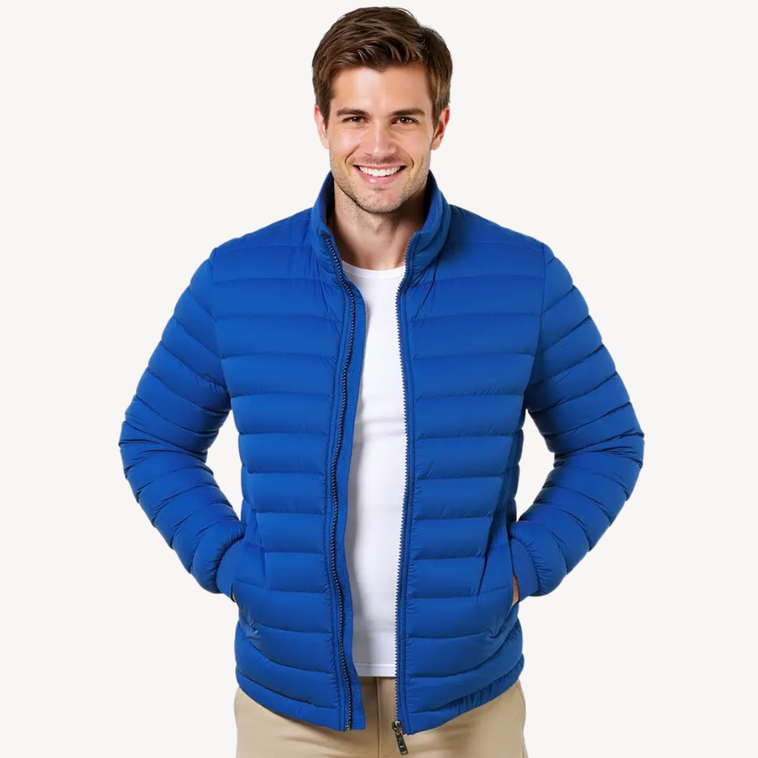 VogeLuxe | Men’s Lightweight Quilted Down Jacket