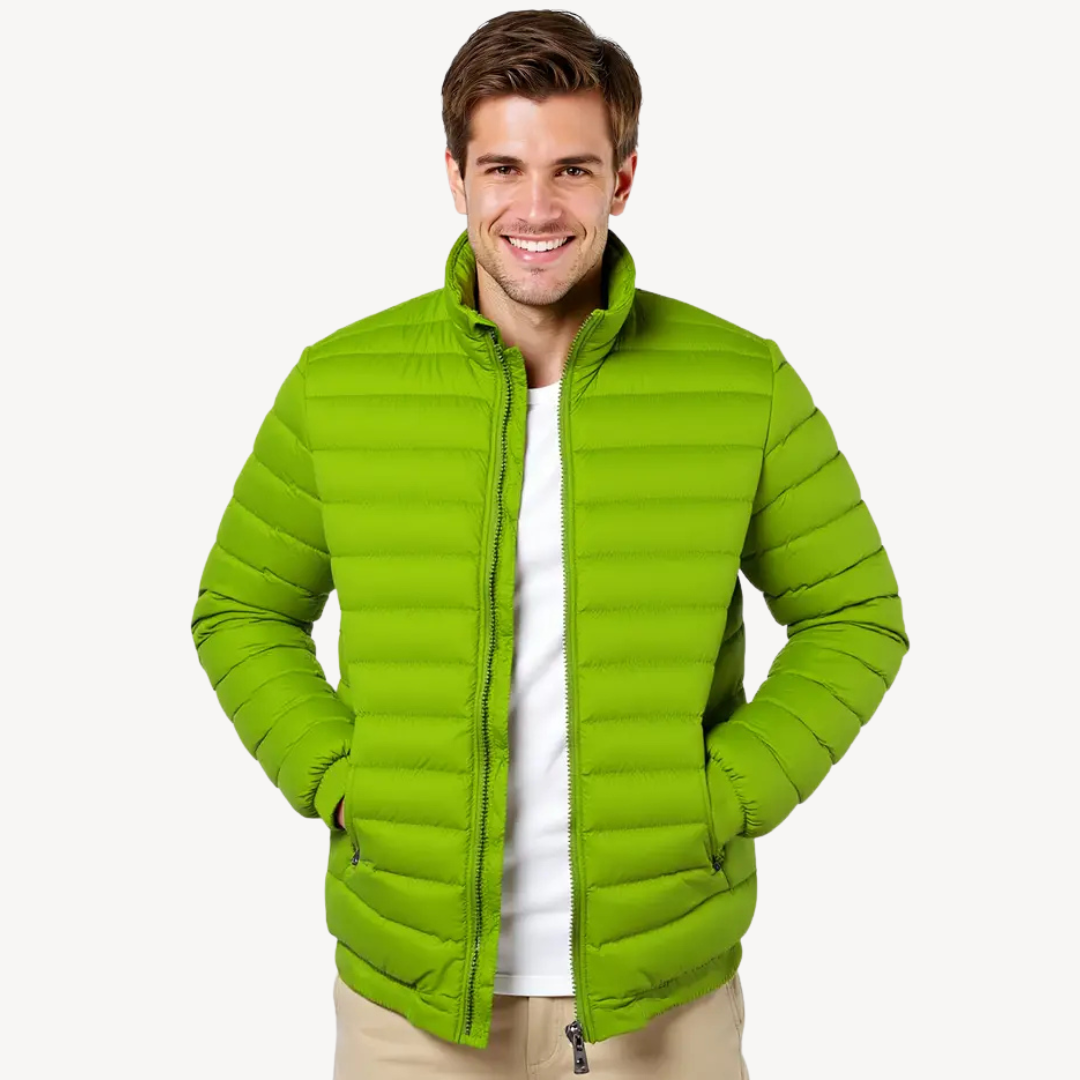VogeLuxe | Men’s Lightweight Quilted Down Jacket