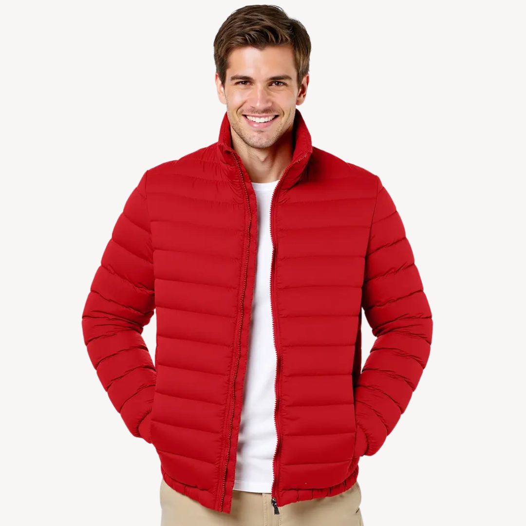 VogeLuxe | Men’s Lightweight Quilted Down Jacket