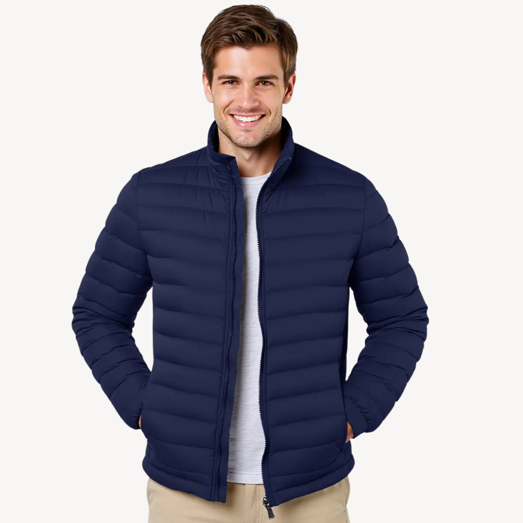 VogeLuxe | Men’s Lightweight Quilted Down Jacket
