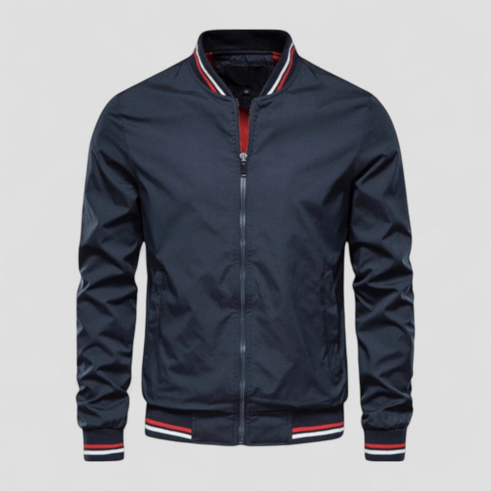 Lightweight Zip Up Classic Bomber Jacket for Men