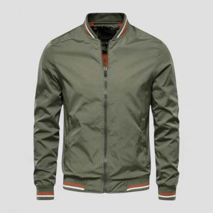 Lightweight Zip Up Classic Bomber Jacket for Men