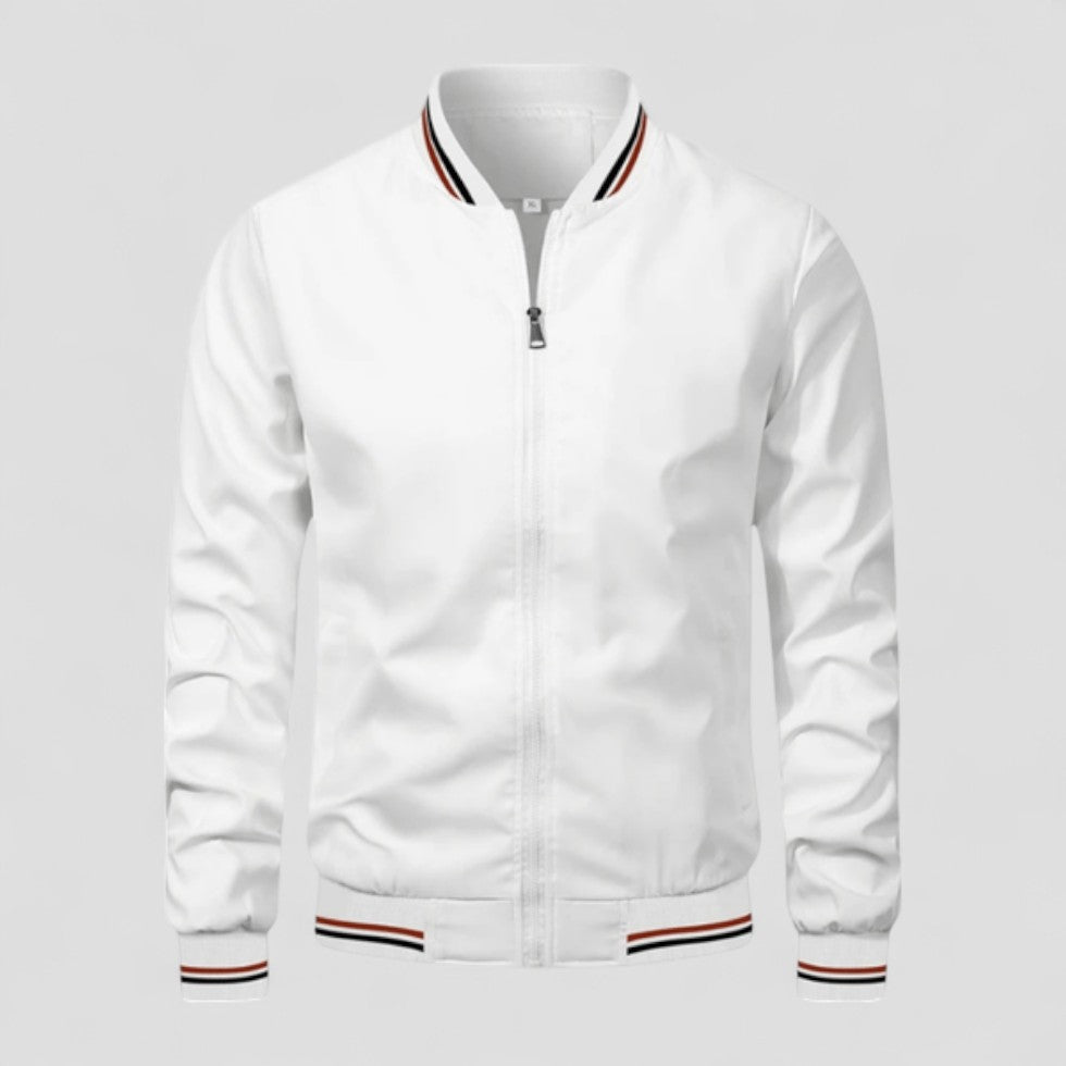 Lightweight Zip Up Classic Bomber Jacket for Men