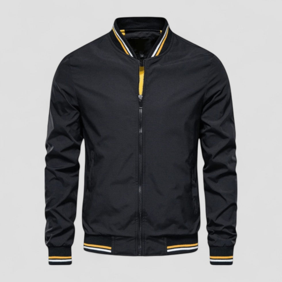 Lightweight Zip Up Classic Bomber Jacket for Men