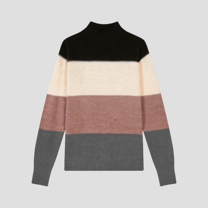 Lila | Colour Block Knit Jumper 1