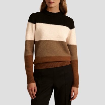 Lila | Colour Block Knit Jumper 3